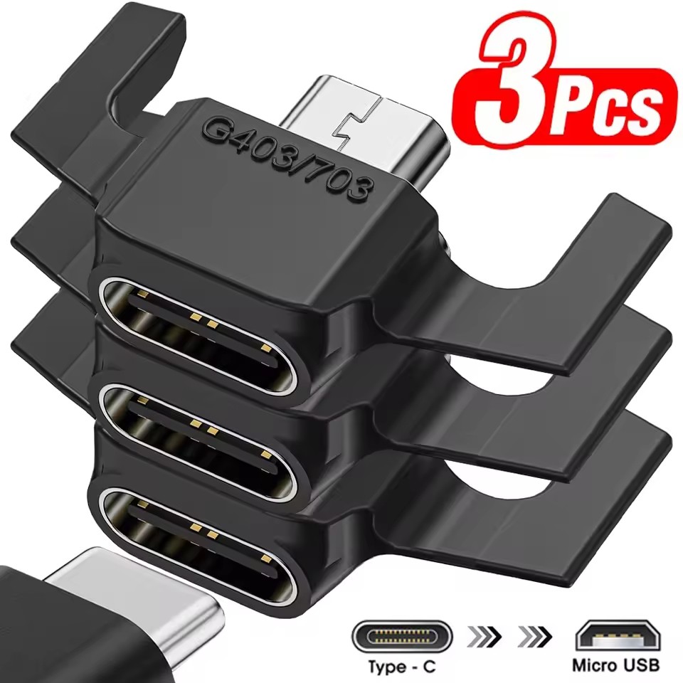 Type 2 Charger - Adaptateur de charge Micro USB vers