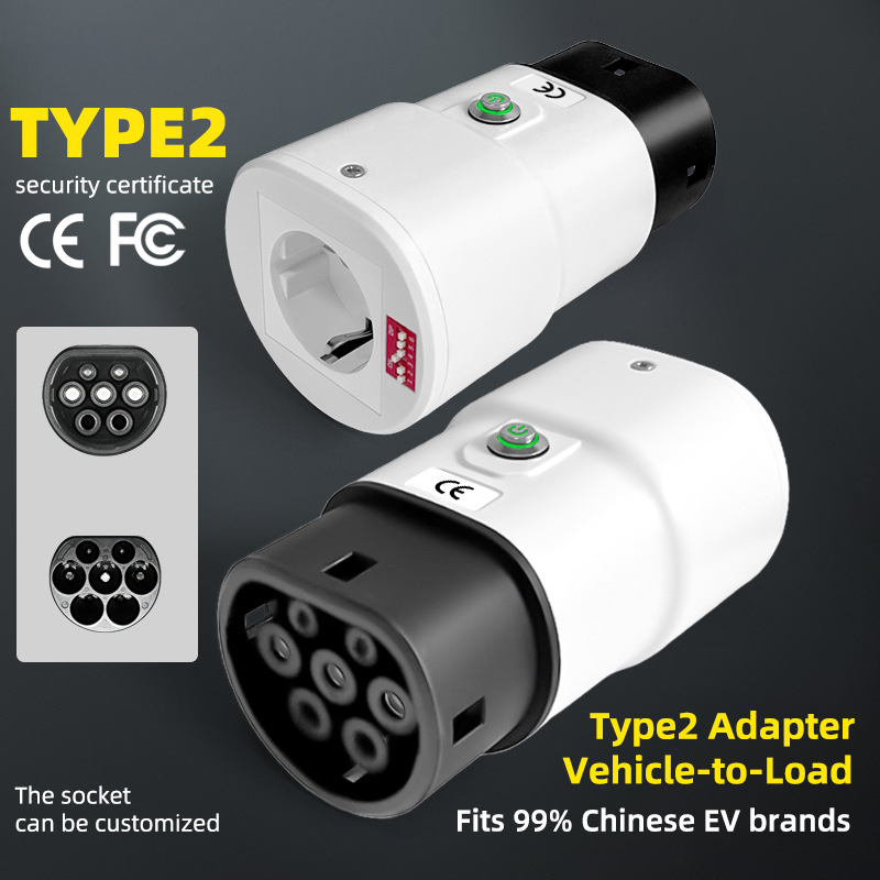 Ev Charger Adapter - Adaptateur V2L portable de type 2