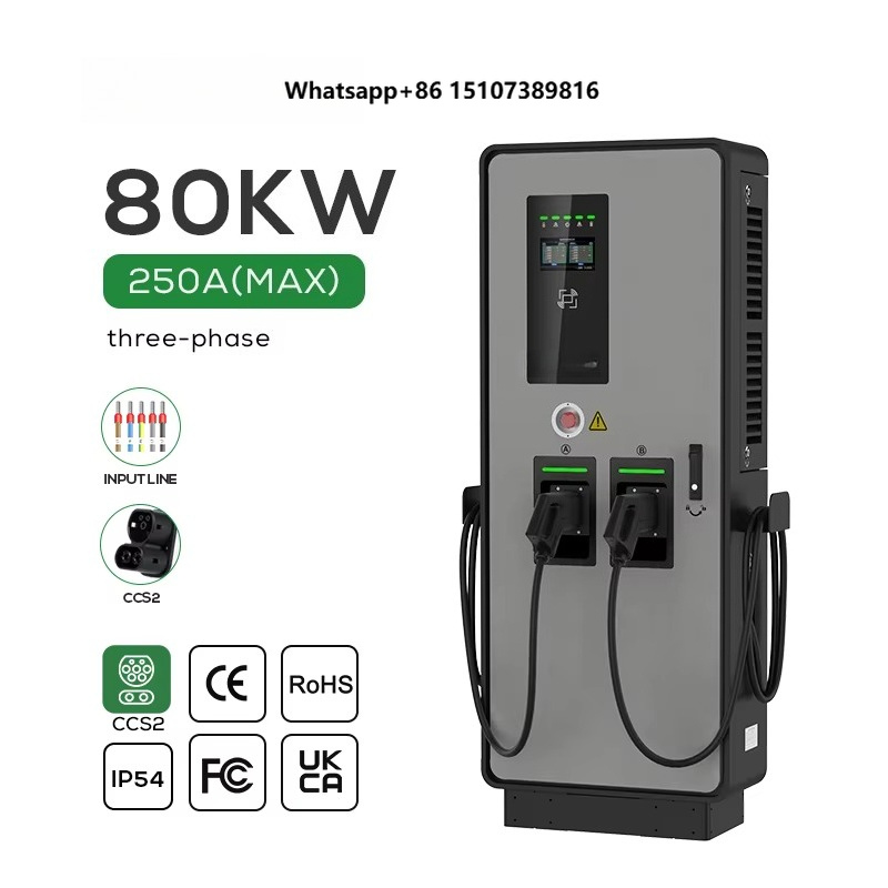 Ev Charging Pile - Chargeur EV DC double 40 kW