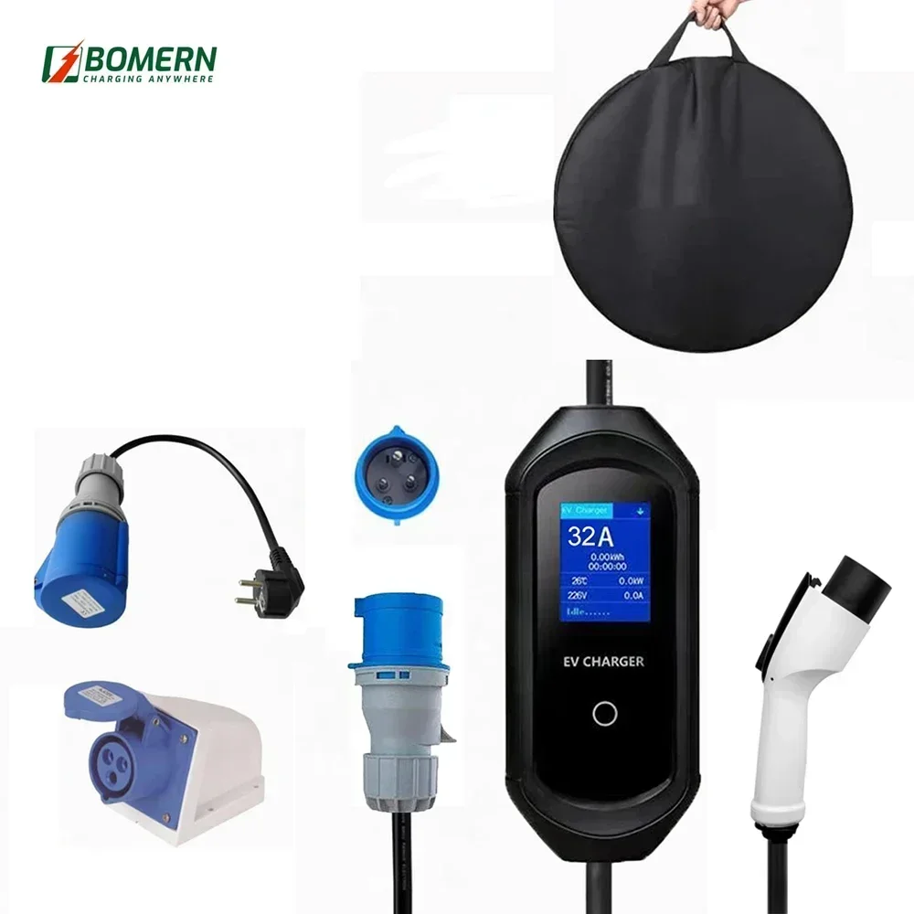 Portable Ev Charger - 2025 Chargeur Byd Ev 32 Amp