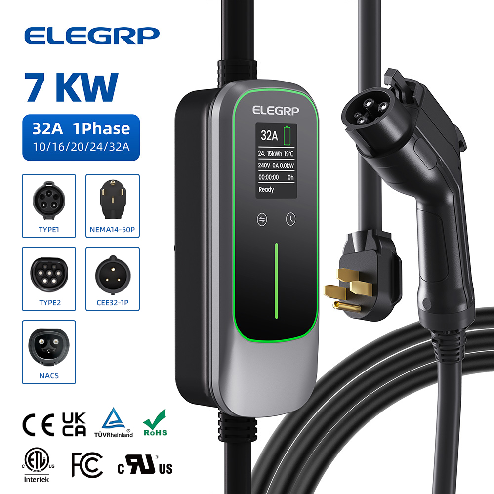 ELEGRP Chargeur portable pour  - Portable Ev Charger avis et prix