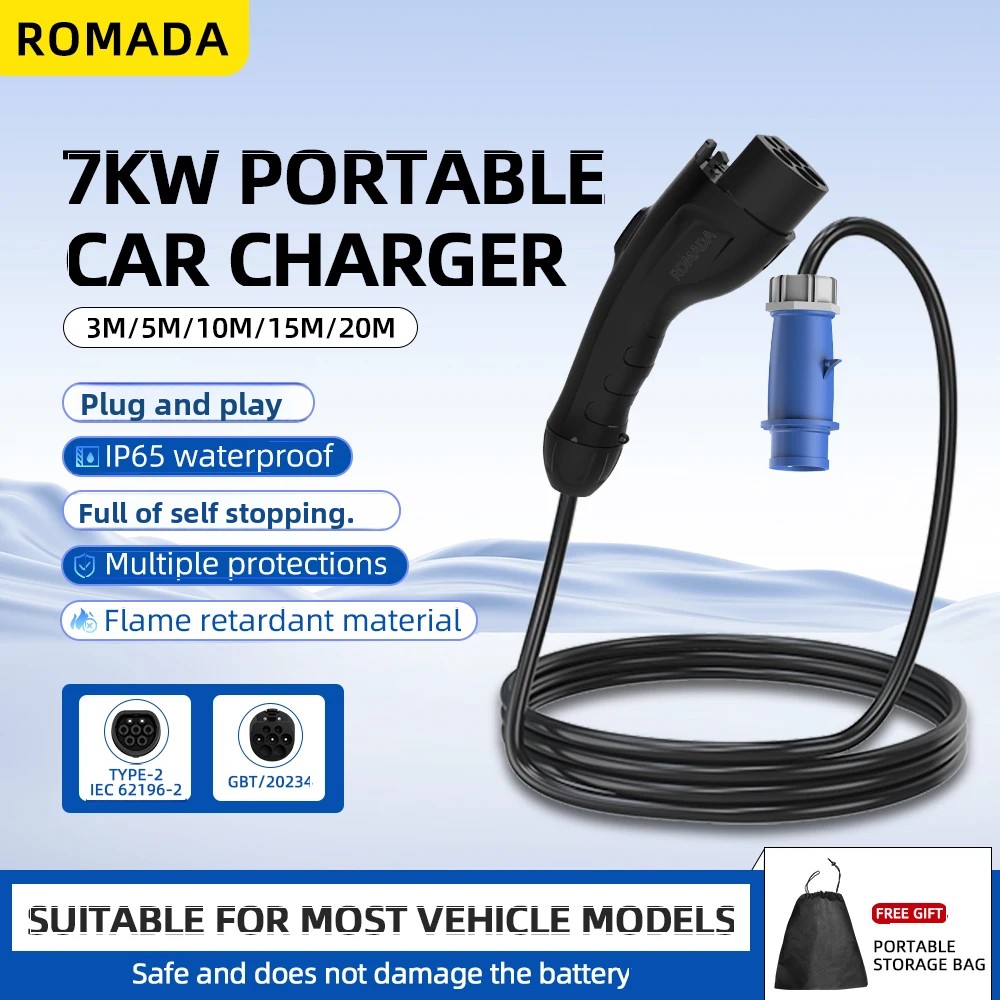 Chargeur Portable pour véhicul - Ev Charger Adapter avis et prix