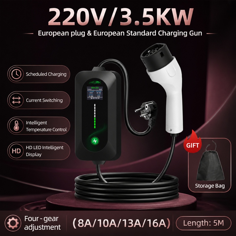 Chargeur de véhicule électriqu - Portable Ev Charger avis et prix