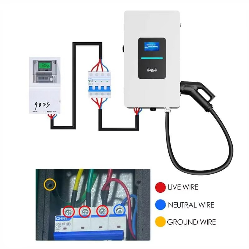 RSCHG 20kw CCS1 IP54 Chargeur  - Fast Ev Charger avis et prix