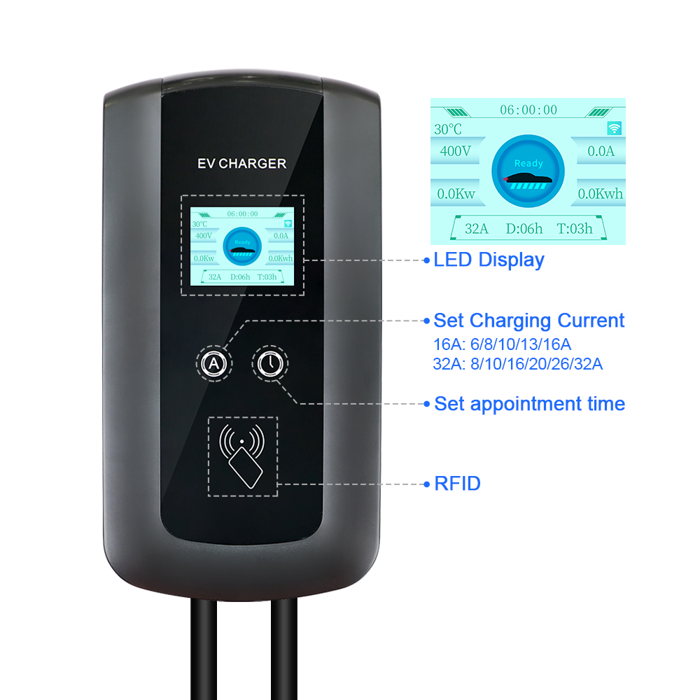 Kolanky 32A 7.2/22KW EV Statio - Ev Charging Cable avis et prix